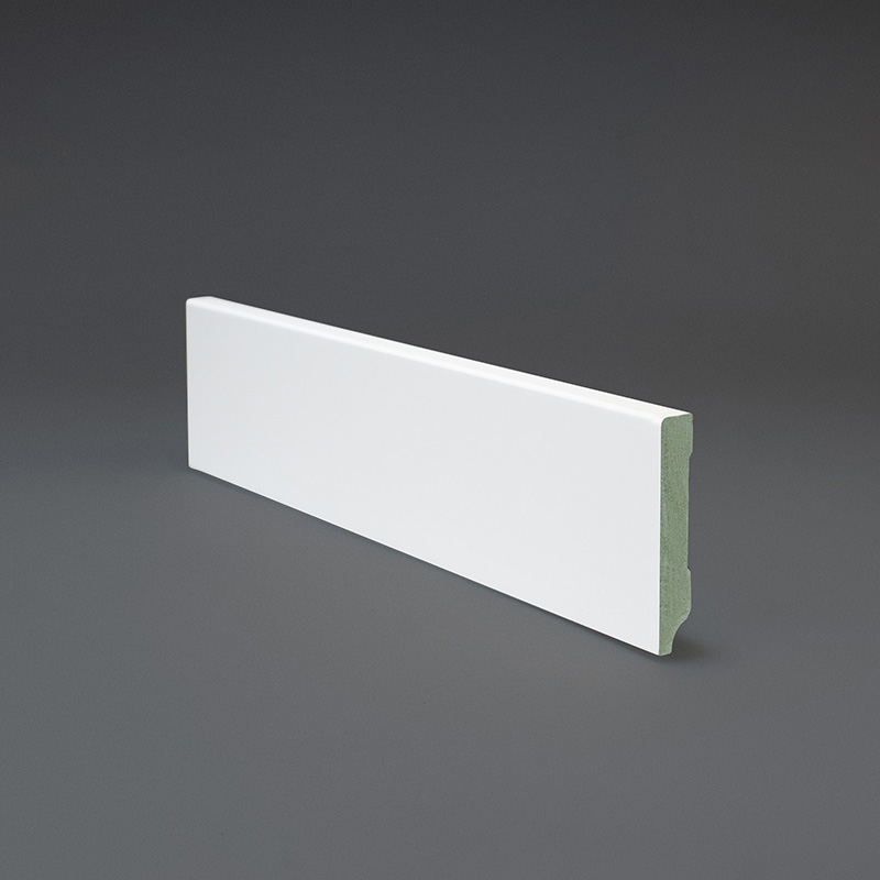 plint gelakt wit mdf 12x55mm